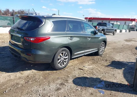 2013 Infiniti Jx35 z USA, uszkodzony, nr VIN 5N1AL0MM1DC324468